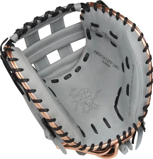 New 🤩 The 🥎 Softball Group Gloves Rawlings 33" PROCM33FP-24G Heart Of The Hide Catchers' Mitt ✨ 5 The Softball Group Gloves Rawlings 33" PROCM33FP-24G Heart Of The Hide Catchers' Mitt
