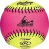 Rawlings RFPT10SPY 10" Optic Pink/Yellow FPEX Training Ball