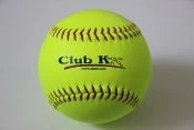 Club K 14" Leather Training Softball Balls