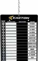 The Softball Group Easton Magnetic LineUp Board Field
