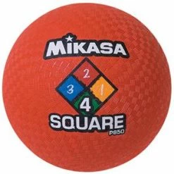 The Softball Group Field Mikasa 8 1/2" Red Rubber Ball