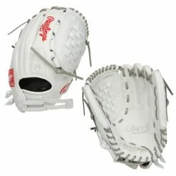 The Softball Group Rawlings 12" Liberty Adv White Grey Fielders Glove